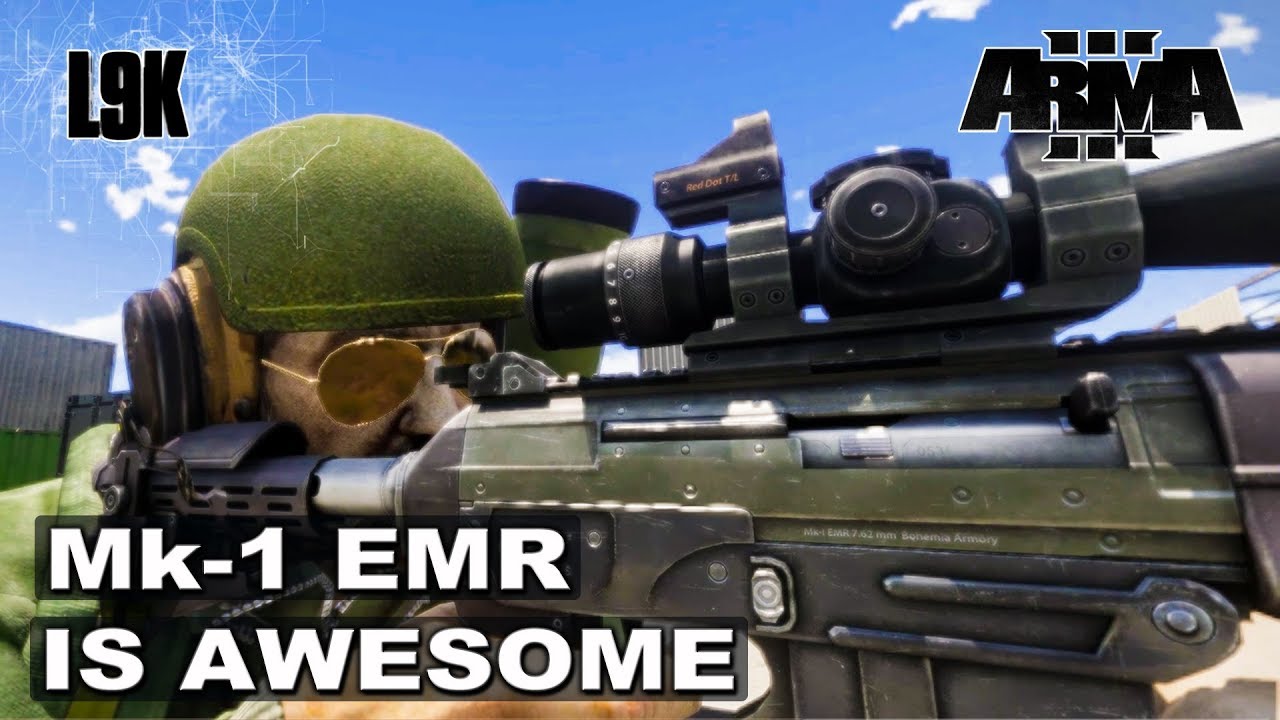 Mk-1 EMR — это круто! — Тест V11 в режиме «Царь горы» в Arma 3