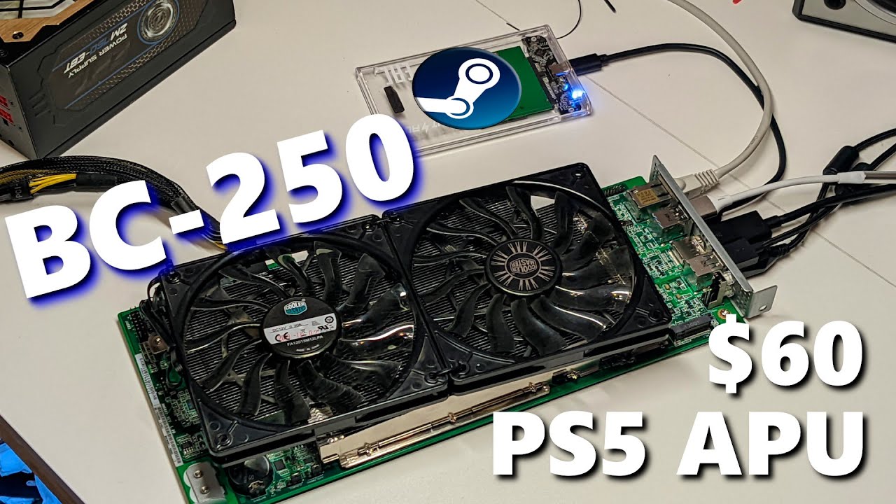 AMD BC-250 Обзор и запуск игр. Играем на чипе PlayStation 5. Часть №0