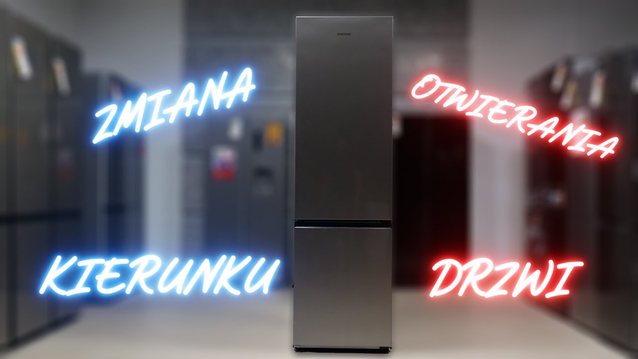 Jak przełożyć drzwi w lodówce Samsung? (ver. 2) AGD pod lupą pokazuje!