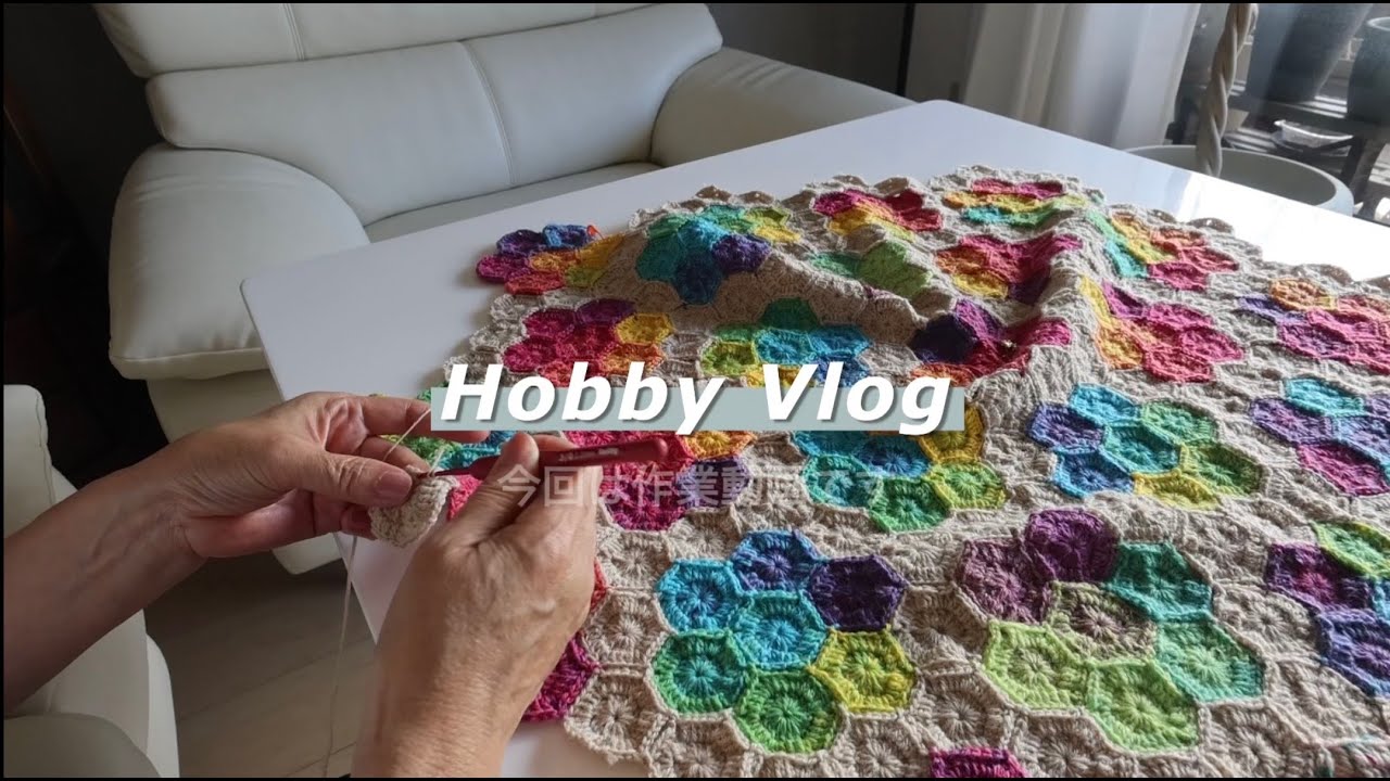 HOBBY VLOG/2025#20/【作業動画】/編み物/knitting