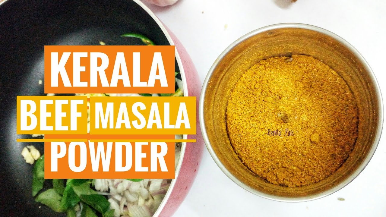 Kerala Style Beef Masala Powder, homemade redmeat masala powder, easy meat masala powder