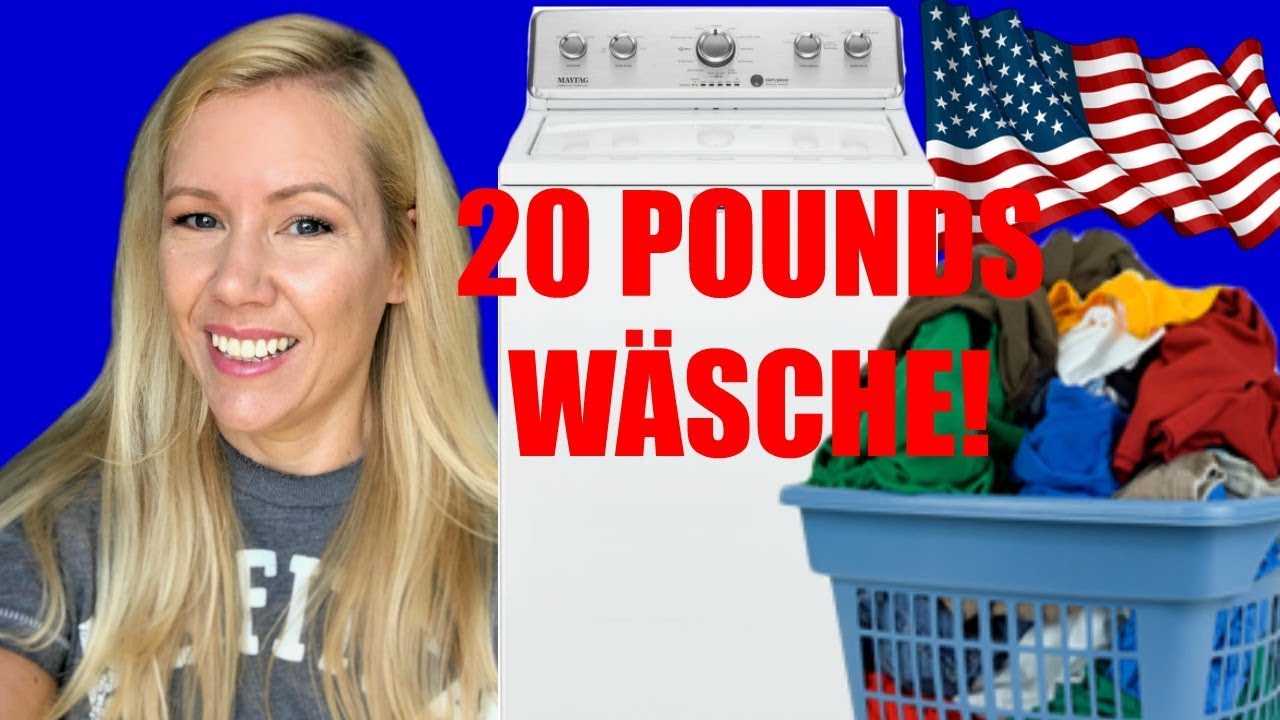 Meine riesige amerikanische Waschmaschine | Sissi die Auswanderin