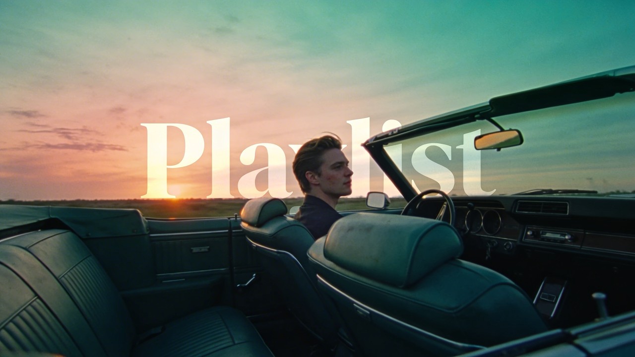 Playlist / Sunset Drive Chill Pop 🌅 Dreamy Vibes & Lofi Beats 음악 플레이리스트 1시간 (광고없음)
