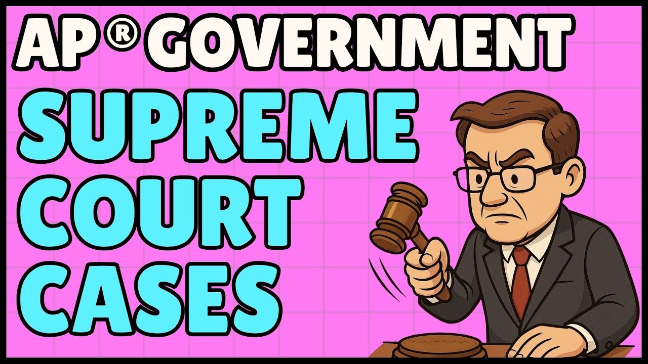 AP Government - Required Supreme Court Cases (Full Guide)