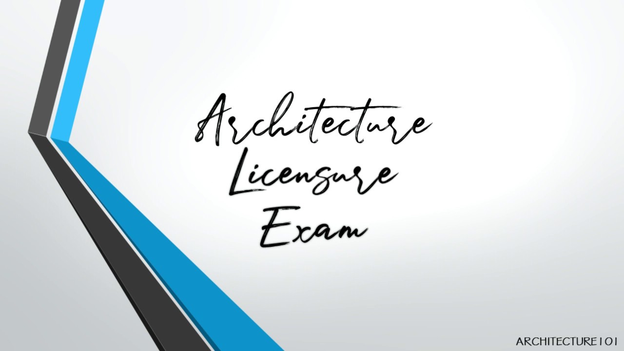 Architecture Licensure Exam Sample Questions - Codes