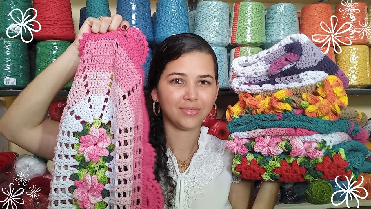 Por Quanto Vendo Meus Tapetes de Crochê  4 / Dicas/ Valores /Medidas