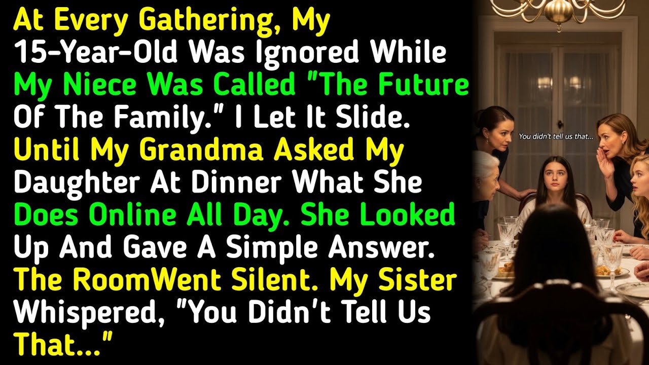 At Every Gathering, My 15-Year-Old Was Ignored While My Niece Was Called 