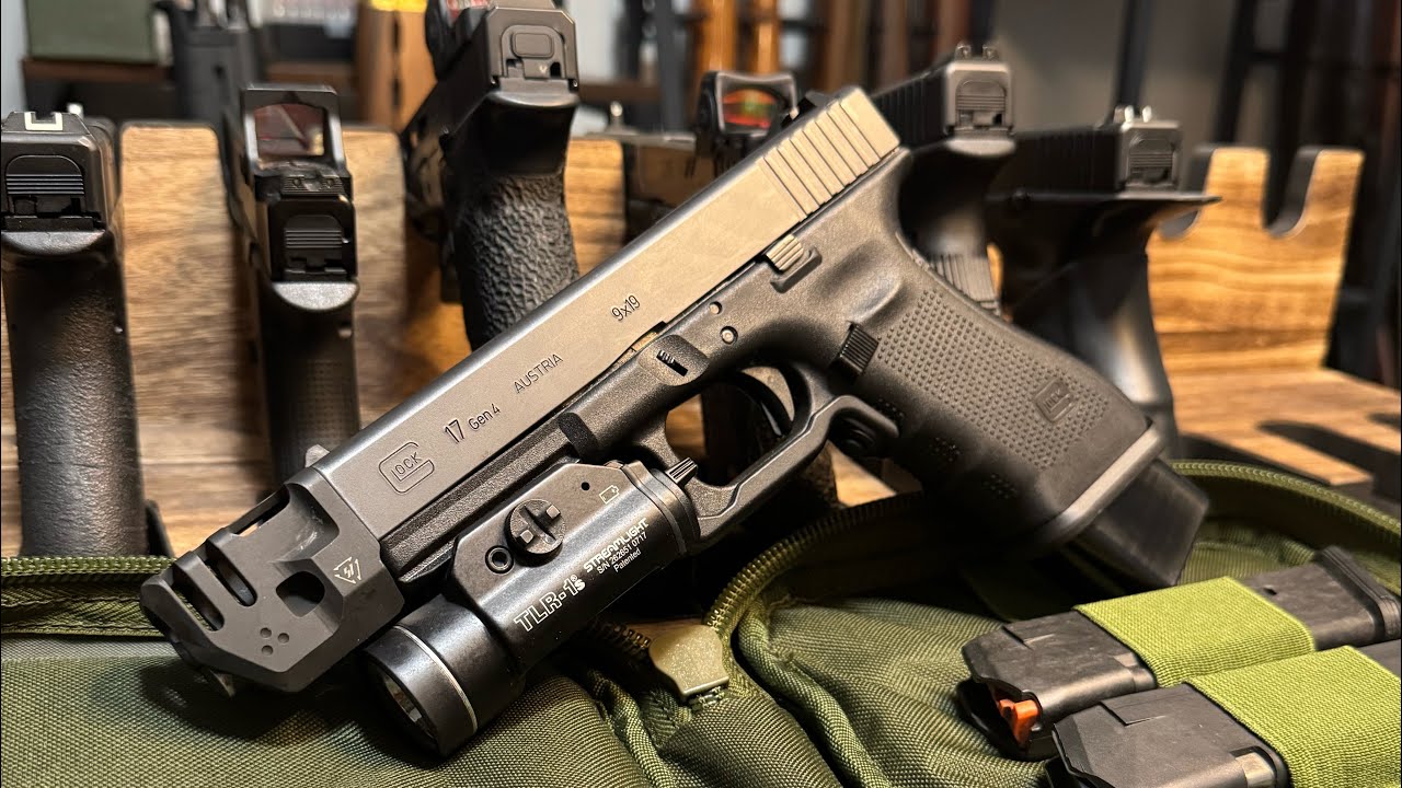 How to install Strike Industries Mass driver compensator for Glock