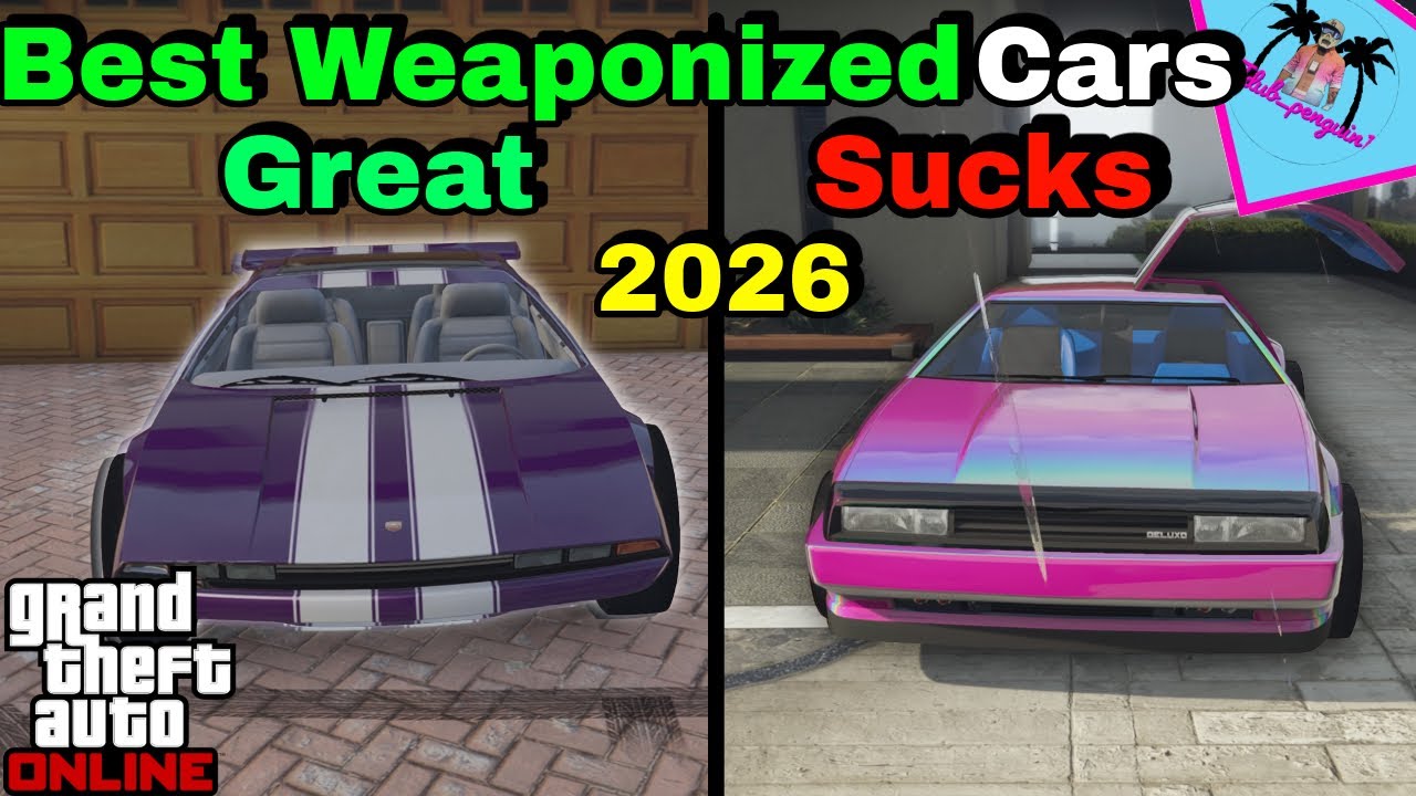 Топ-5 лучших и самых интересных боевых машин в GTA Online на 2026 год