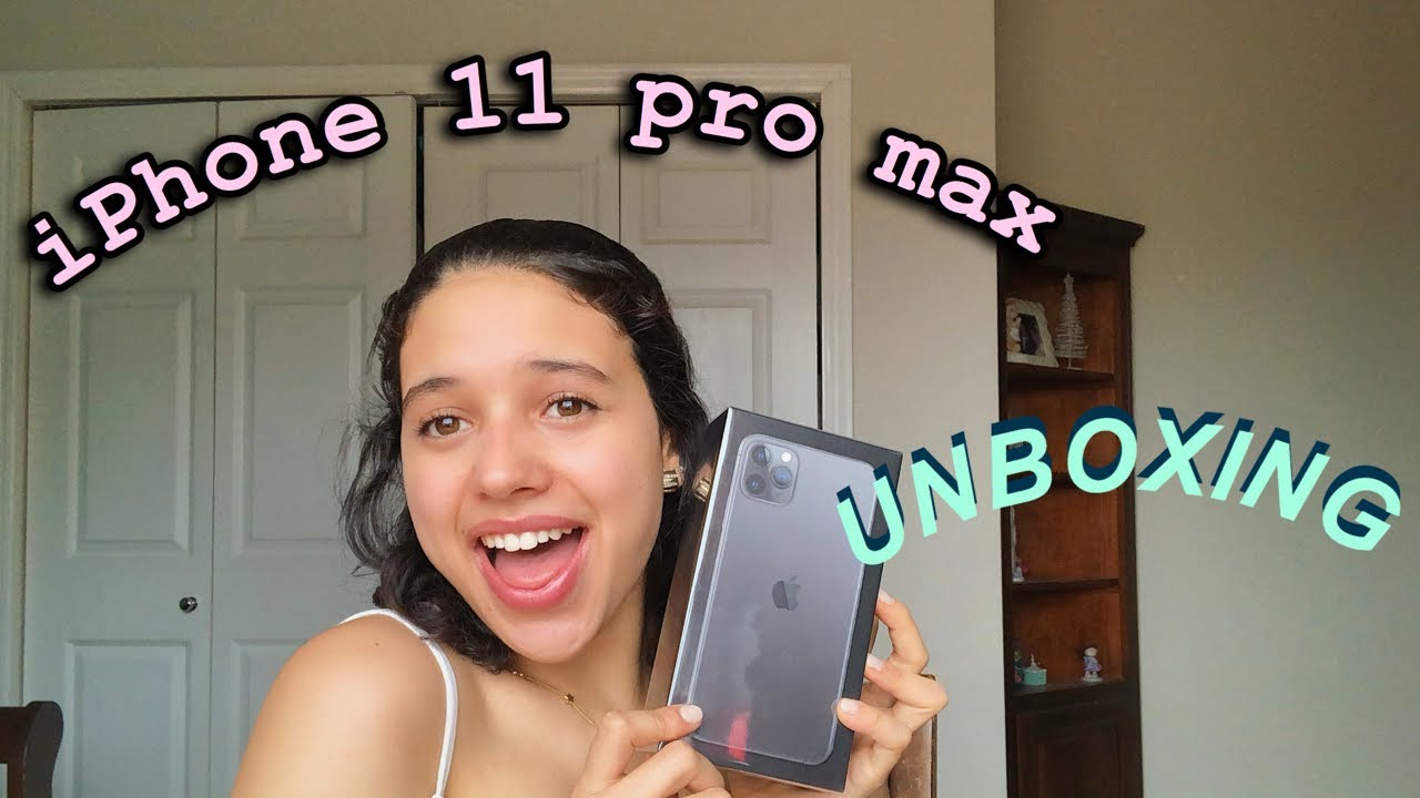 UNBOXING!! iPhone 11 pro max!!
