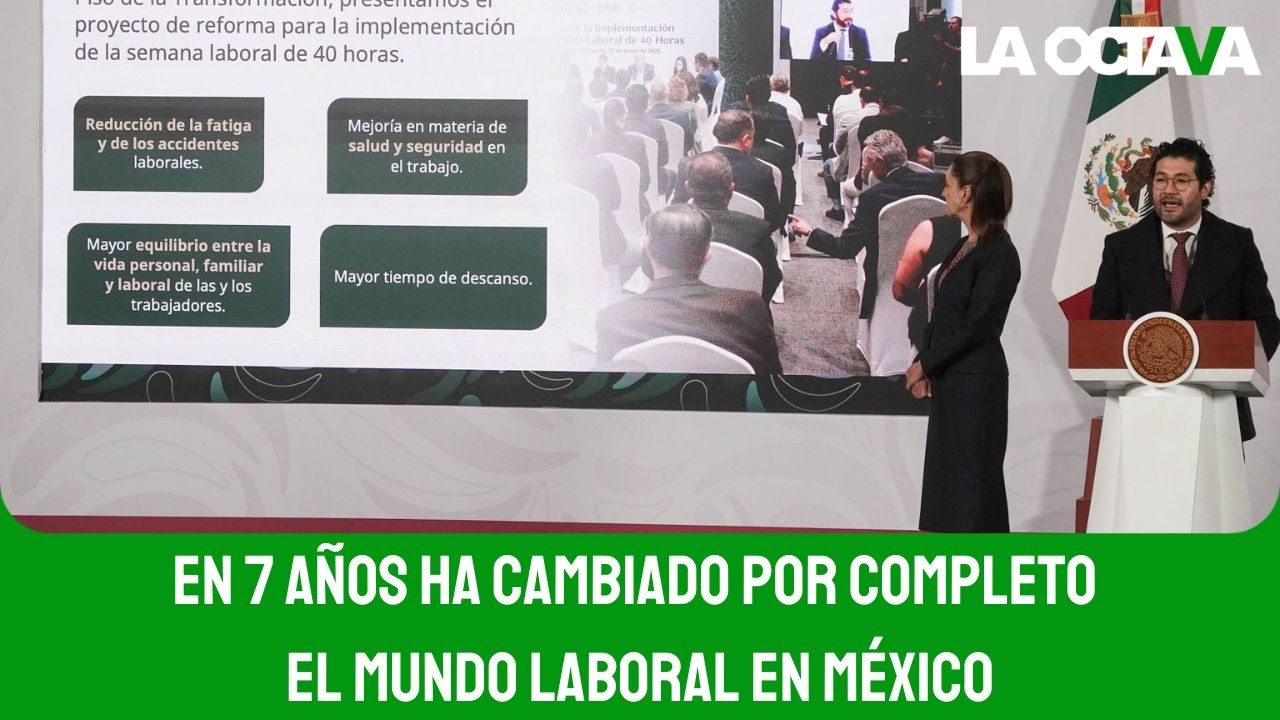 BUSCAMOS la MEJORA de las CONDICIONES de VIDA con REDUCCIÓN de la JORNADA LABORAL: SHEINBAUM