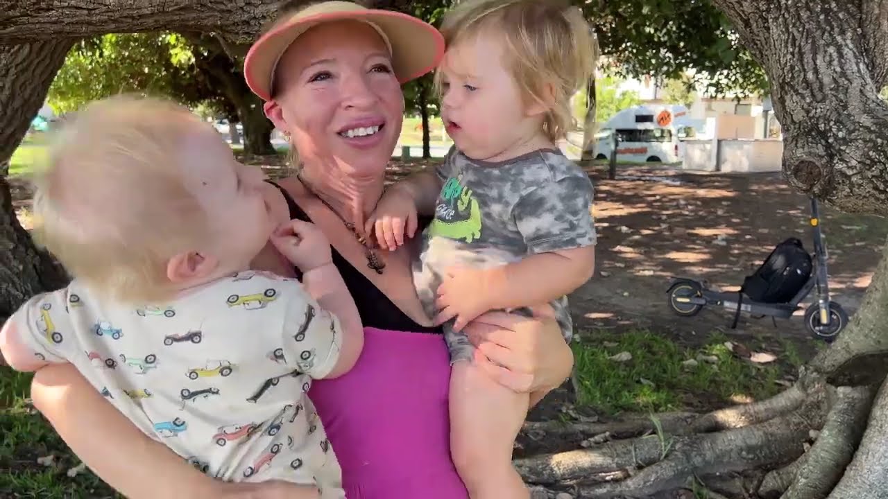 Toddler Playdate Chaos at Budds Beach! || #baby #babyboy #toddlers #surfersparadise #toddlerlife