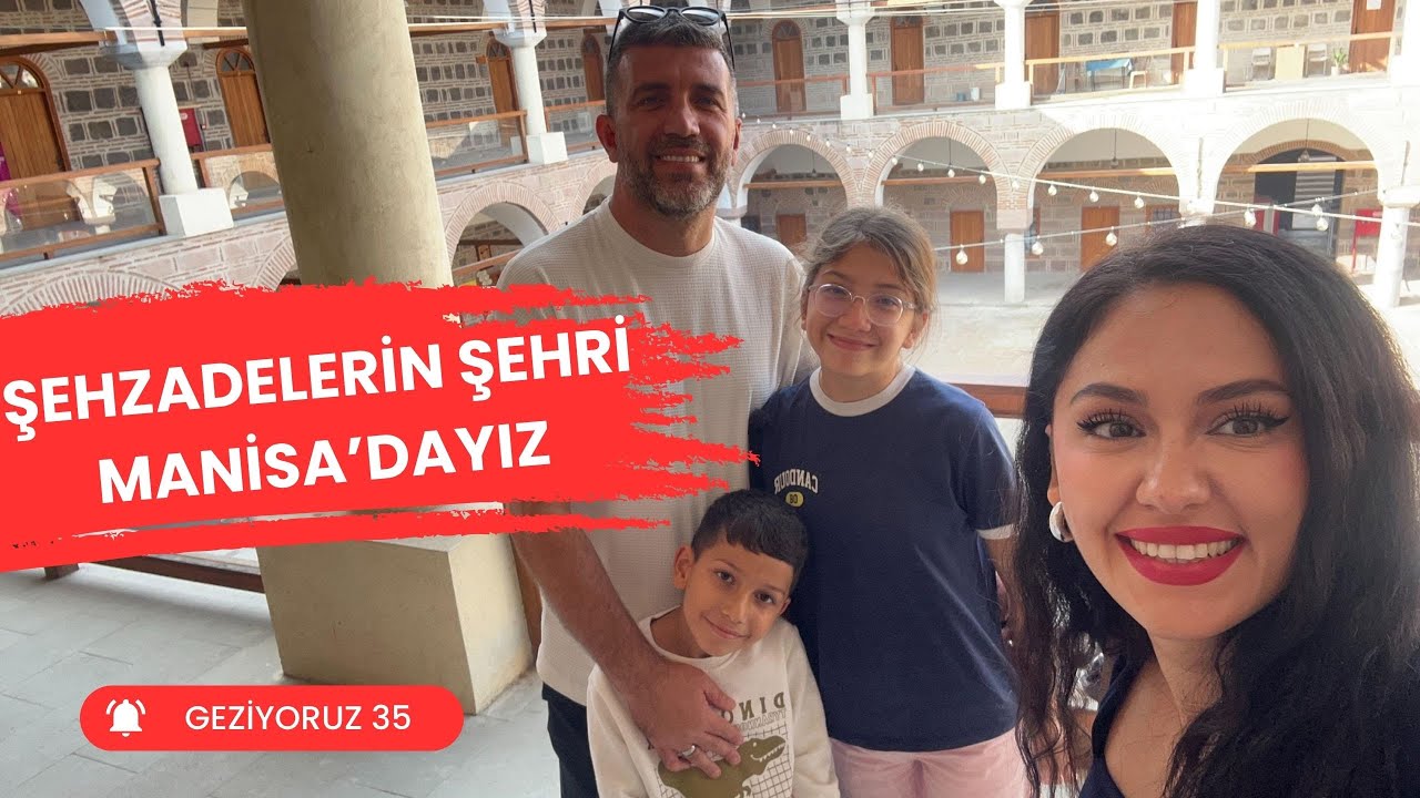 MANİSA’YI GEZDİK! 🕌 Muradiye Camii, Kurşunlu Han, Masal Park & Meşhur Manisa Kebabı 🍢