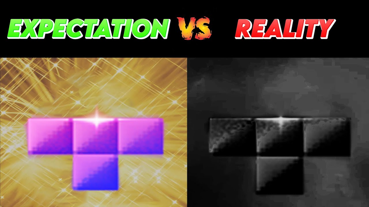 Expectations vs Reality - TETRIS