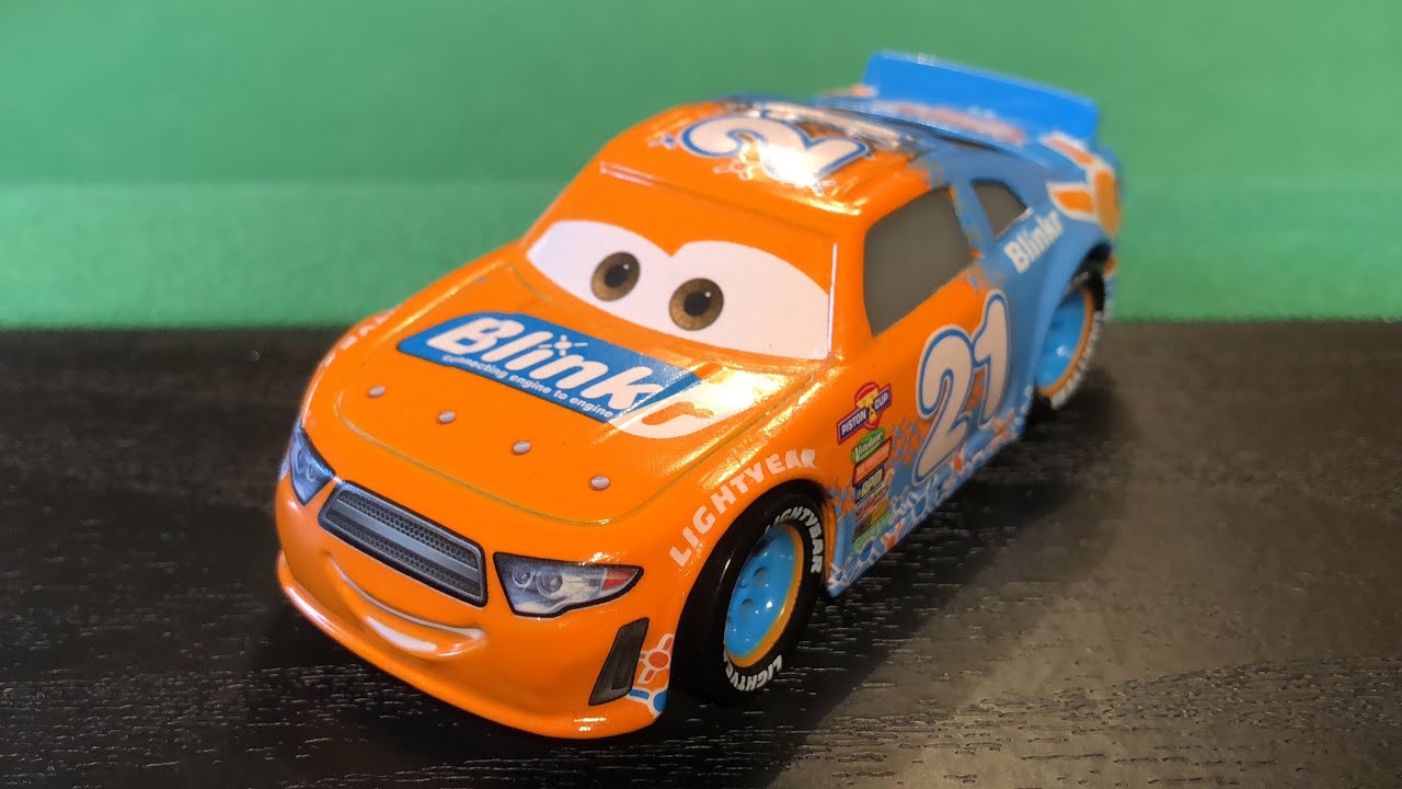 Mattel Disney Cars 3 2018 Speedy Comet #21 Blinkr Stock Car Die-cast Review
