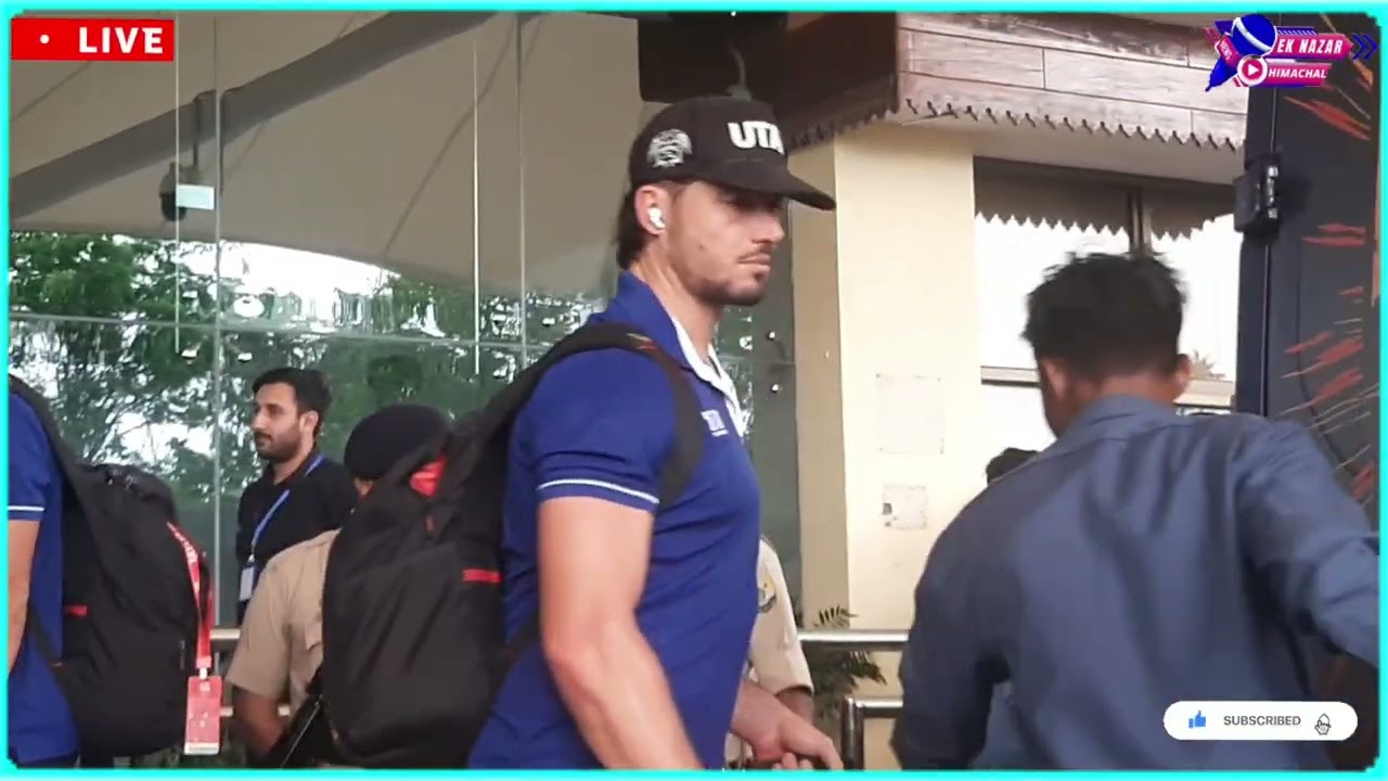 kings xi punjab की टीम पहुंची धर्मशाला #himachal #cricket #hpca #ipl2025 #punjabkings