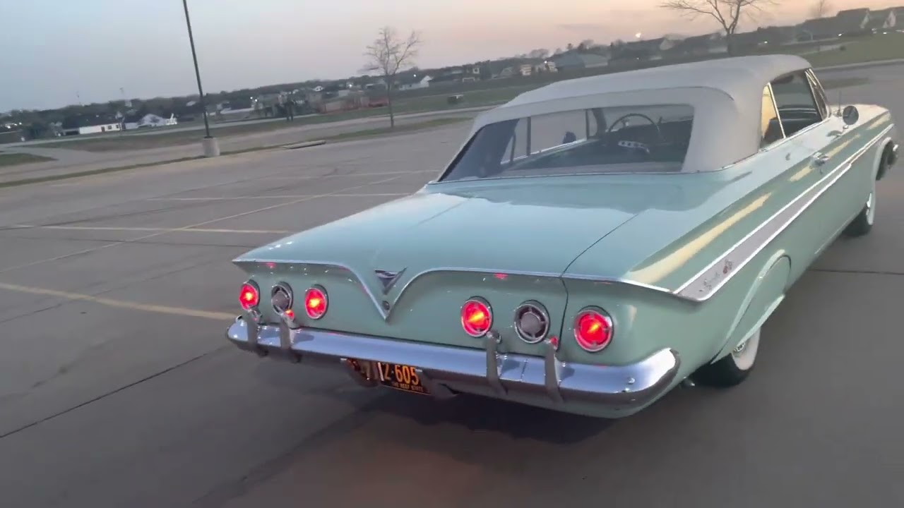 1961 Impala Convertible Seafoam Green (update)