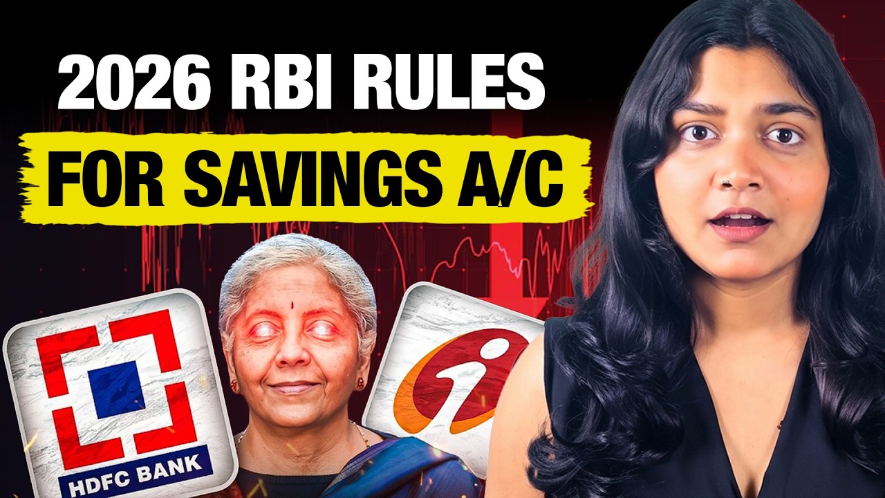 Savings Account New Rules 2026 | UPI Withdrawal Limit, PAN Cash Rules, ITR & Social Media Notice