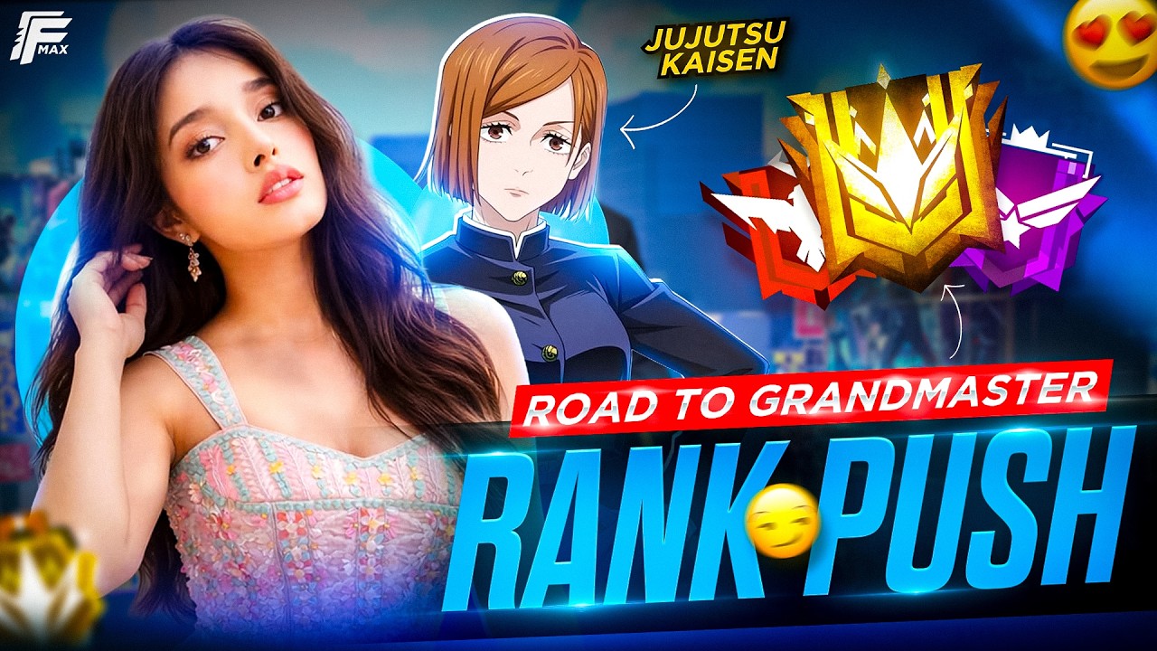RANK PUSH ON STREAM Annu Play|| Road To 1M  Booyah!❤ | #freefirelive #shortfeed #femalegamer #fflive