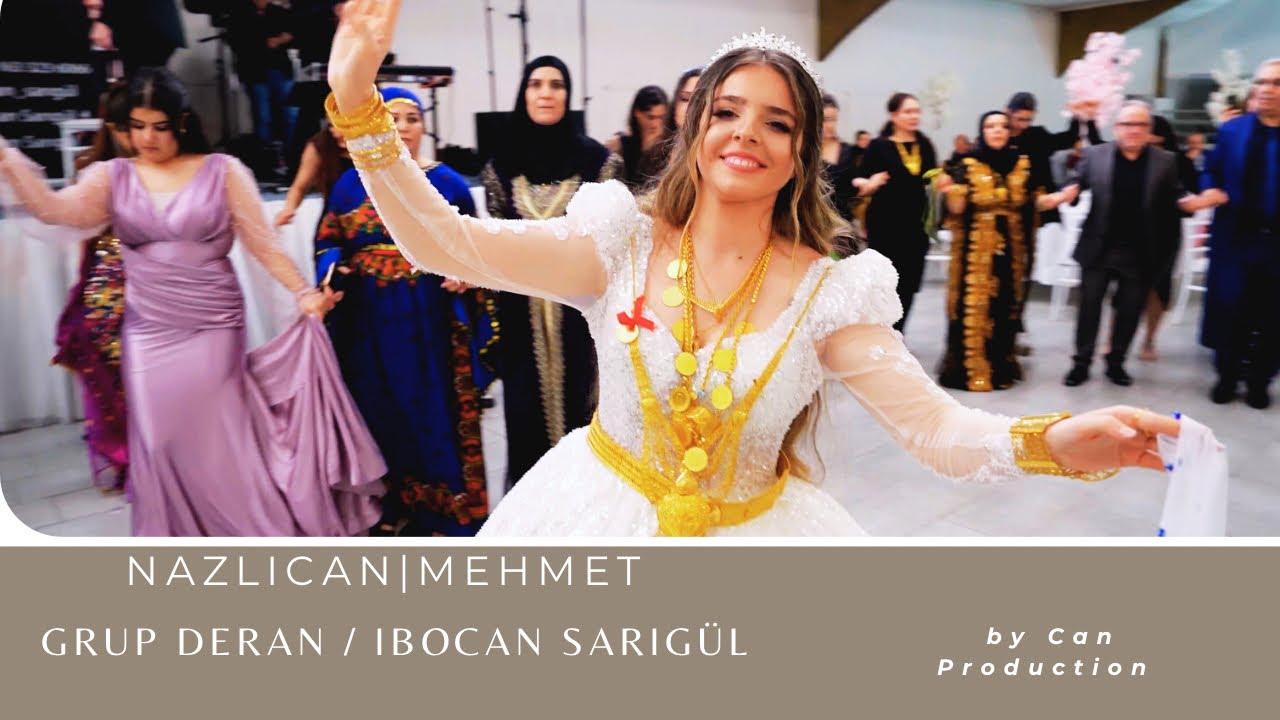 Nazlican & Mehmet | Ibocan Sarıgül-Grup Deran | Urfa Halfeti Dugunu | Grand palast | Can Production®