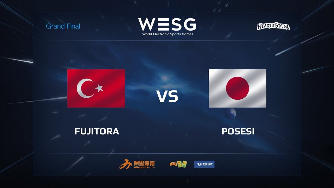 FujitoraHS vs posesi, WESG 2017 Grand Final Hearthstone