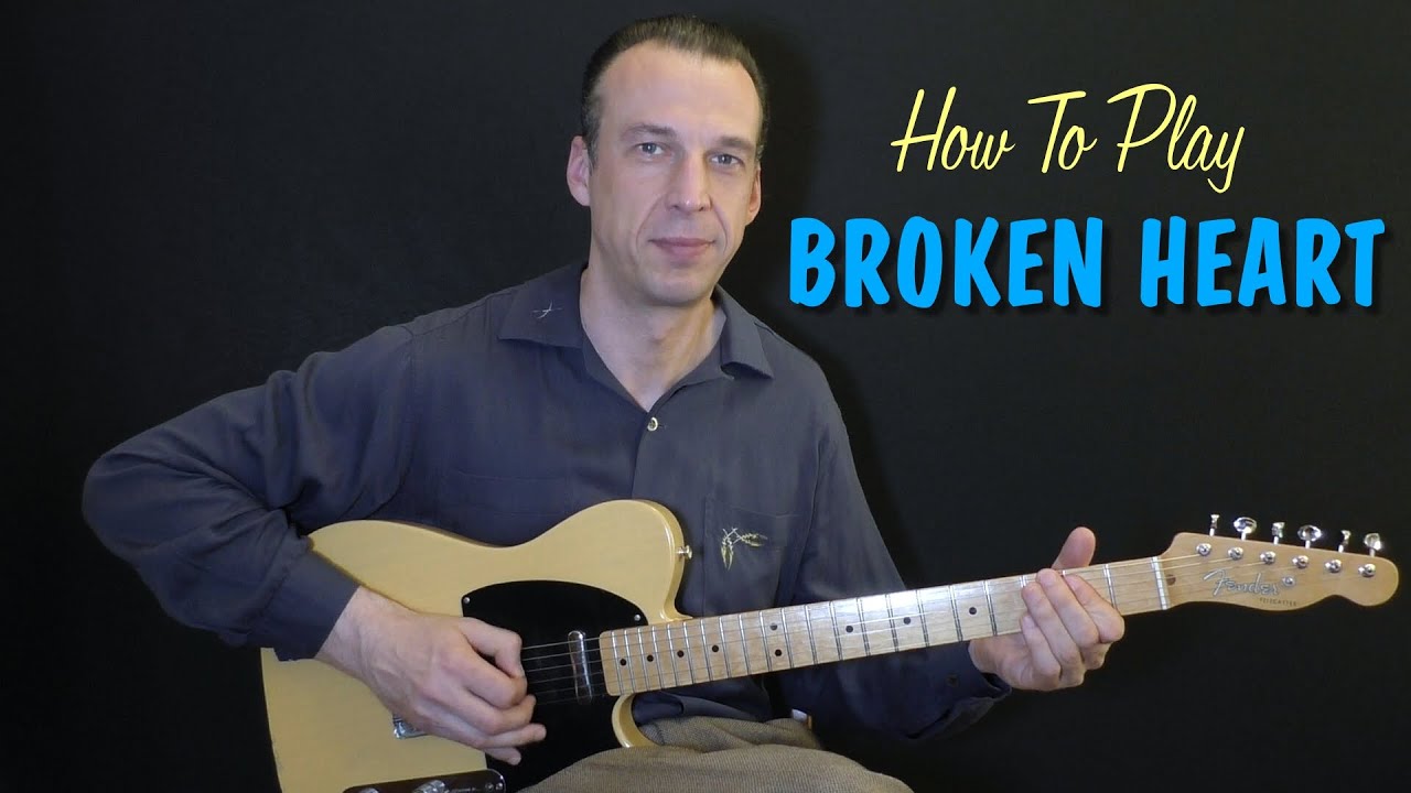 Rockabilly Guitar Lesson - Broken Heart by the Moonlighters