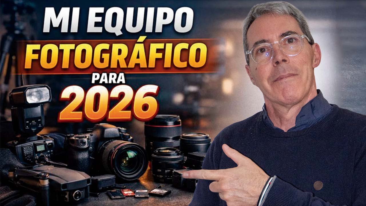Esto es todo lo que necesito para fotografiar en 2026