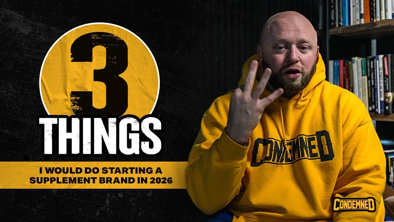 3 Things I'd Do If I Started A Supplement Brand In 2026 (No One Talks About This)