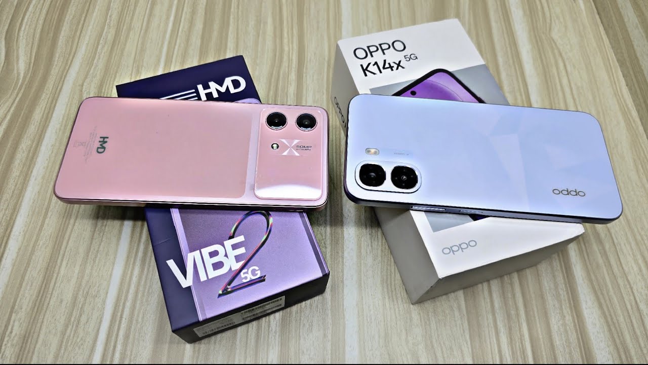 HMD Vibe 2 5G vs Oppo K14x 5G - Which Should You Buy ?