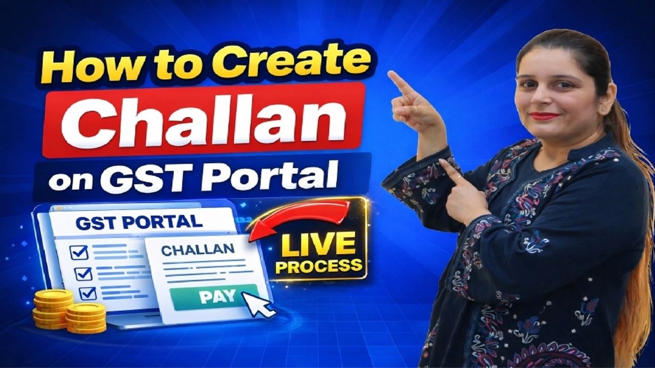🔥 GST Challan कैसे बनाये ? (Step by Step LIVE Process) | GST Portal Payment Guide 2026 💻