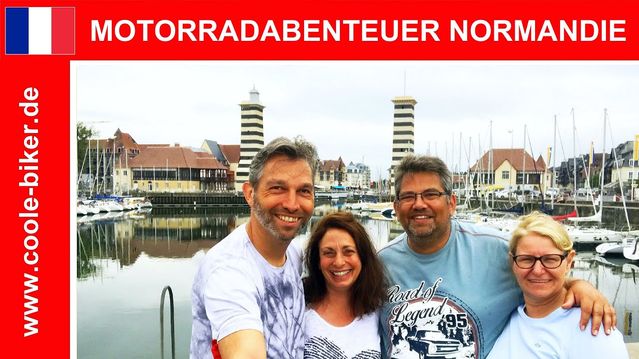🇫🇷 Motorradabenteuer NORMANDIE – Die Nordküste Frankreichs – Eine Reisedokumentation – HD