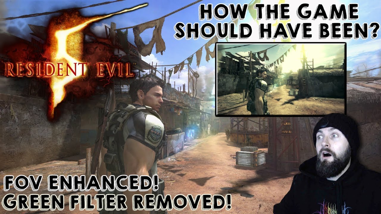 Мод Resident Evil 5 Green Filter Removed — КАКОЙ ДОЛЖНА БЫЛА БЫТЬ ИГРА? — Мод RE5 FOV