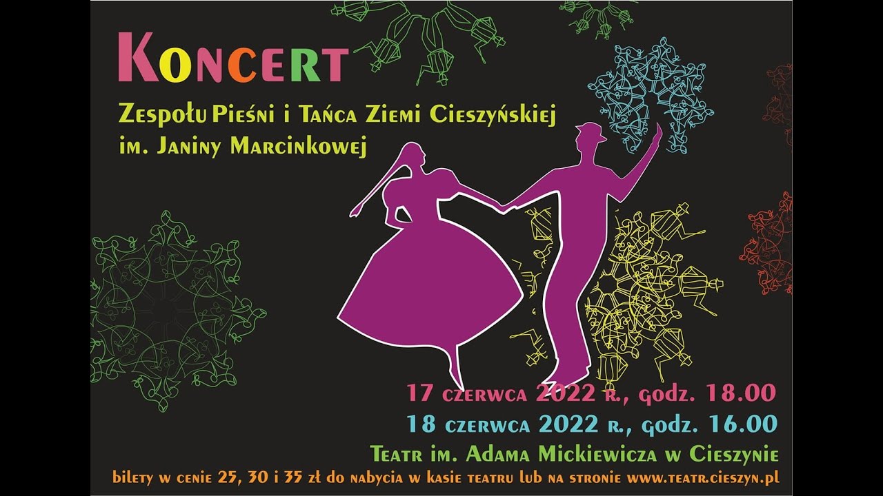 Koncert Zespołu Pieśni i Tańca Ziemi Cieszyńskiej im. J. Marcinkowej cz.I