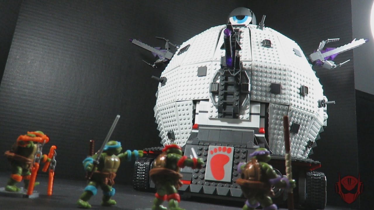MEGA Bloks TMNT Classic Series TECHNODROME Playset toy review