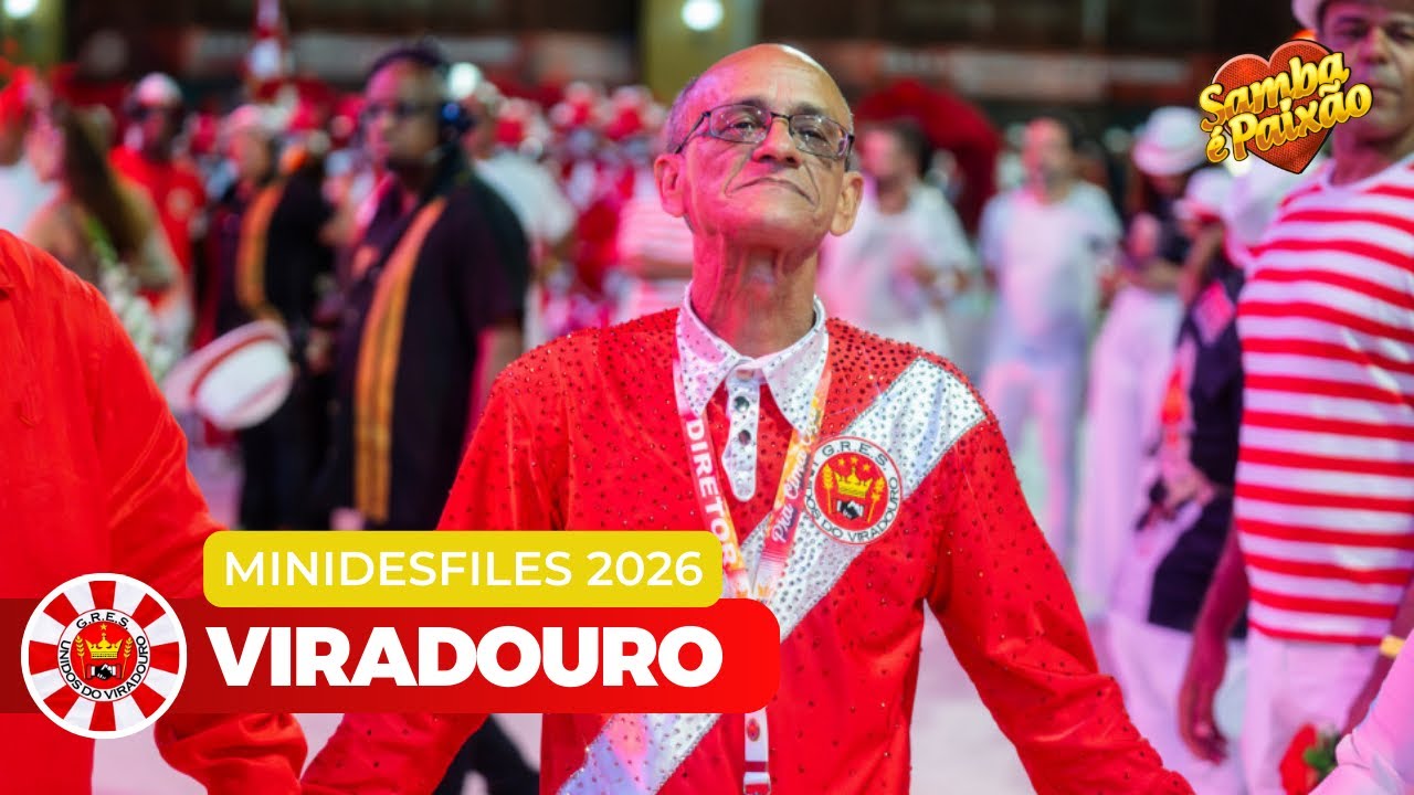 Viradouro Minidesfile 2026 | Dia Nacional do Samba (4K)