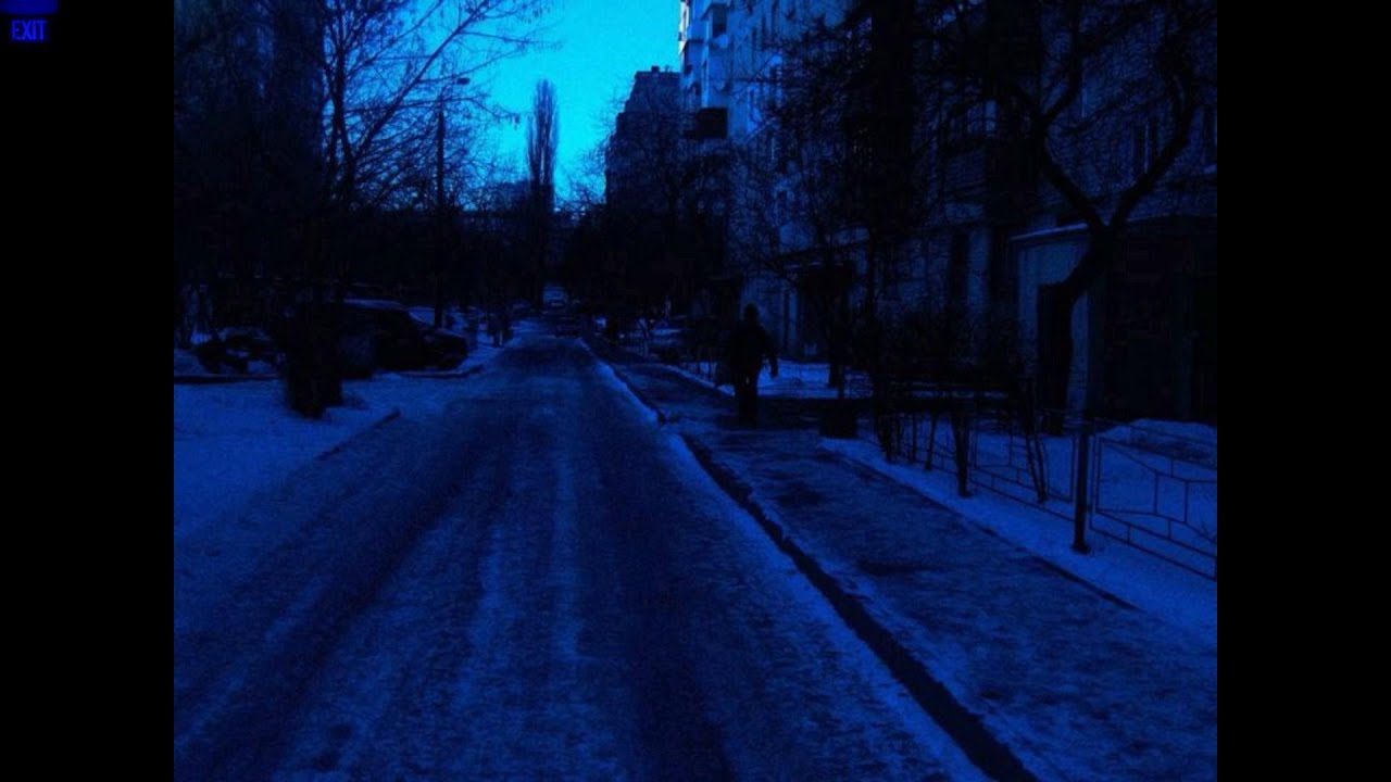 empty street ambience  // for winter moods