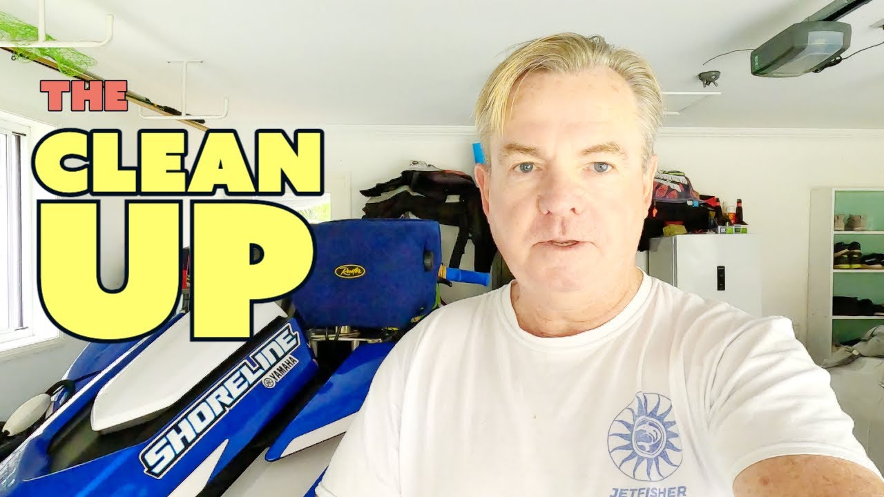 Part 3 The Big Day Out : Cleaning the Fishing Jetski