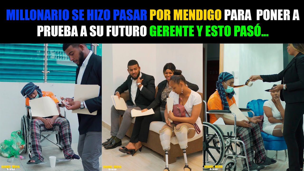 Millonario se hizo pasar por mendigo para  poner a prueba a su futuro gerente y esto pasó