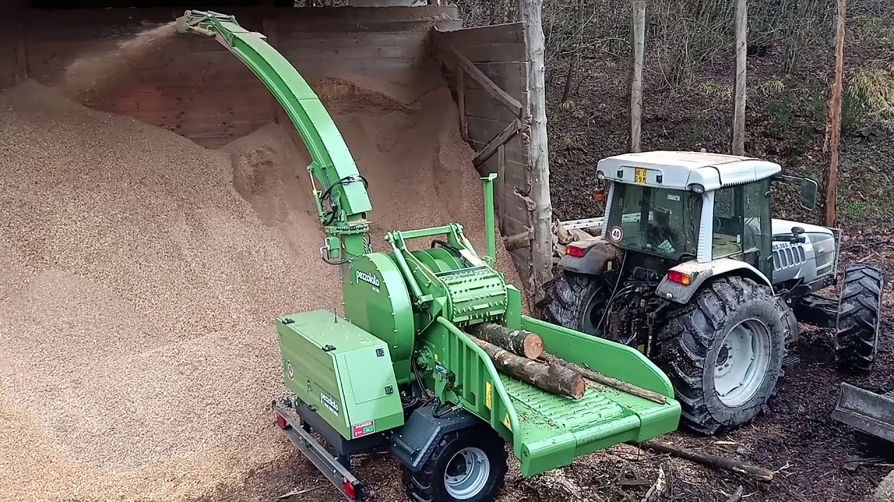 PTH 700G Pezzolato барабанний подрібнювач деревини