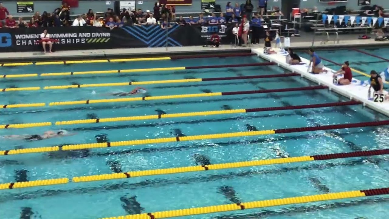 2026 B1G Championships - 1650 Free Timed Final (Heat 1)