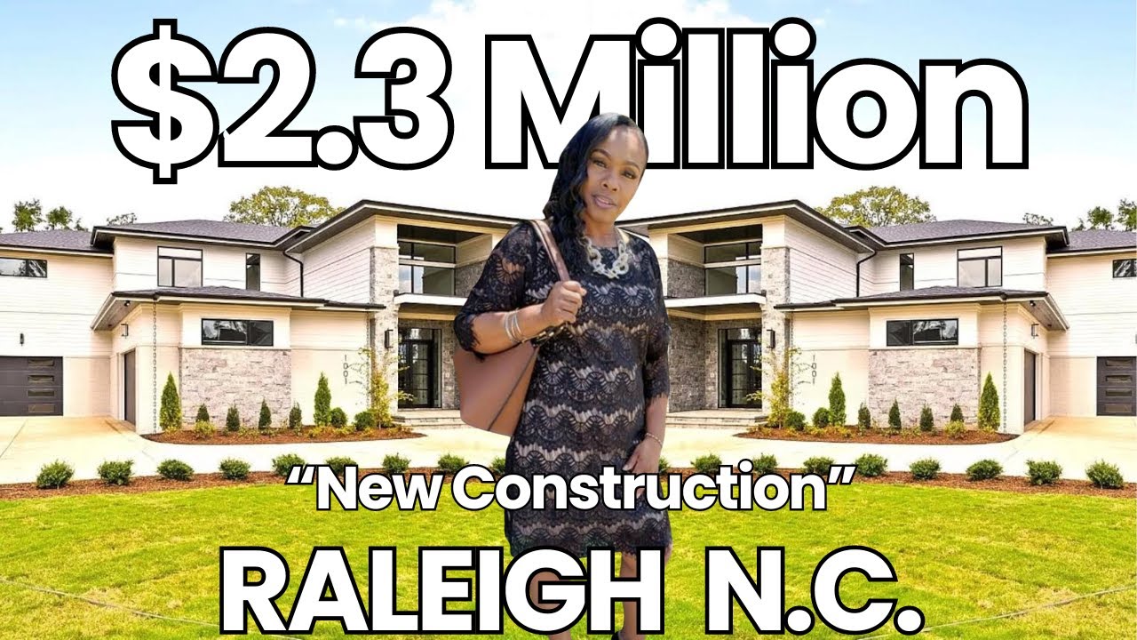 $2.3 Million Dollar | Raleigh NC Tour |  (Staircase Is A Beauty)