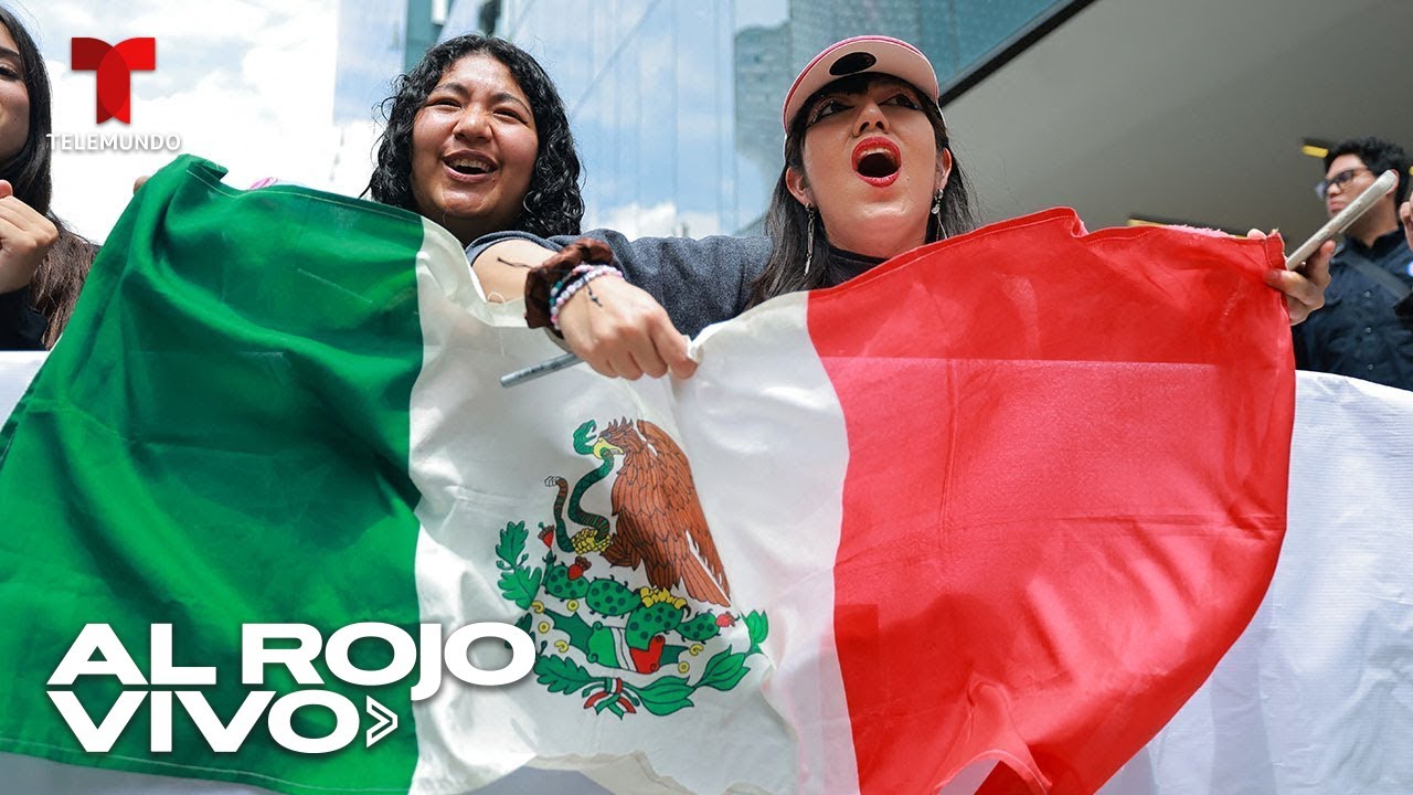 Mexicanos protestan contra la corrupci&oacute;n en Ciudad de M&eacute;xico | Al Rojo Vivo | Telemundo