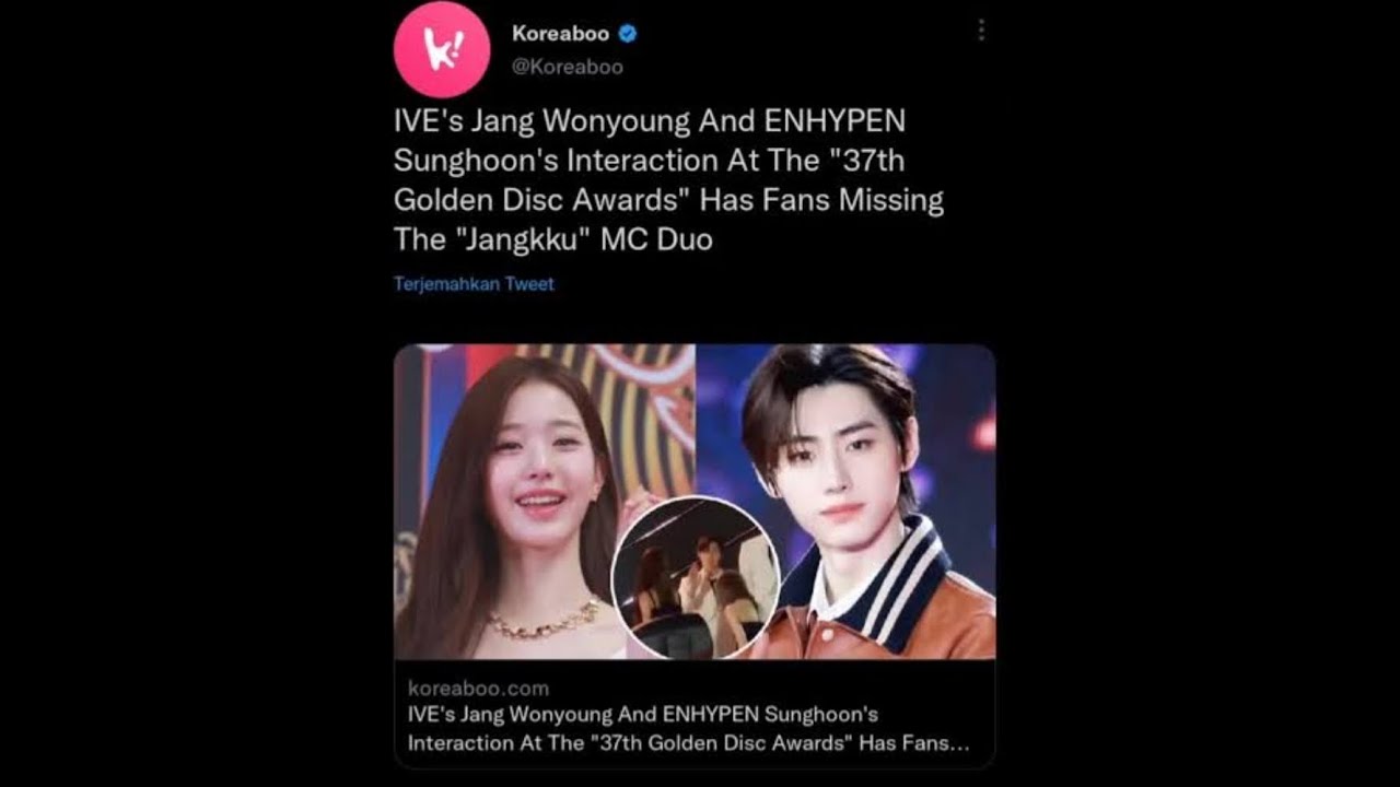Jangkku crumbs at Golden Disk Award #ive #enhypen #itzy #straykids #aespa #txt #nct #kpop@kpopdrakor
