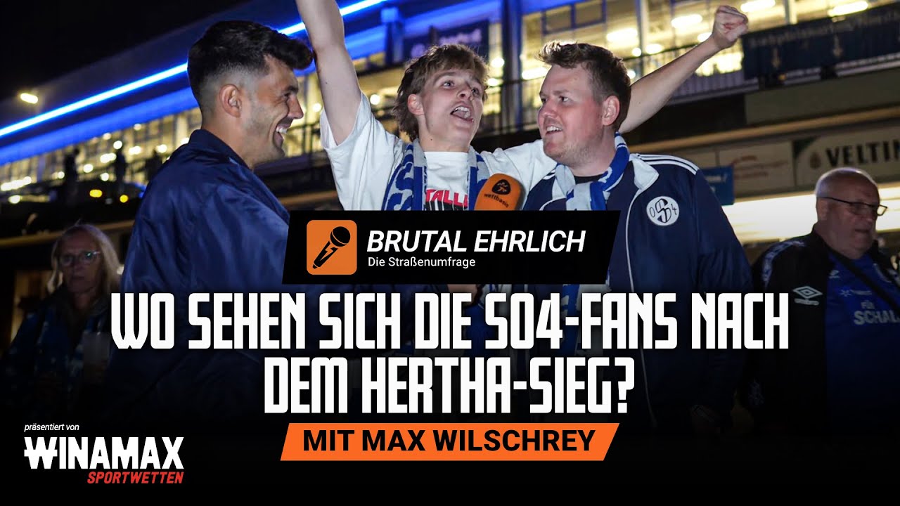 UMFRAGE 🎤 Schalke 04 - Hertha BSC (2:1) ⚽️ Euphorie, Demut, neue Spieler & erster Sieg 🔵⚪️