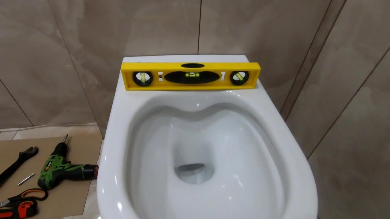 #BUD05 Монтаж унітазу LAUFEN на скритому кріпленні на інсталяцію  Grohe