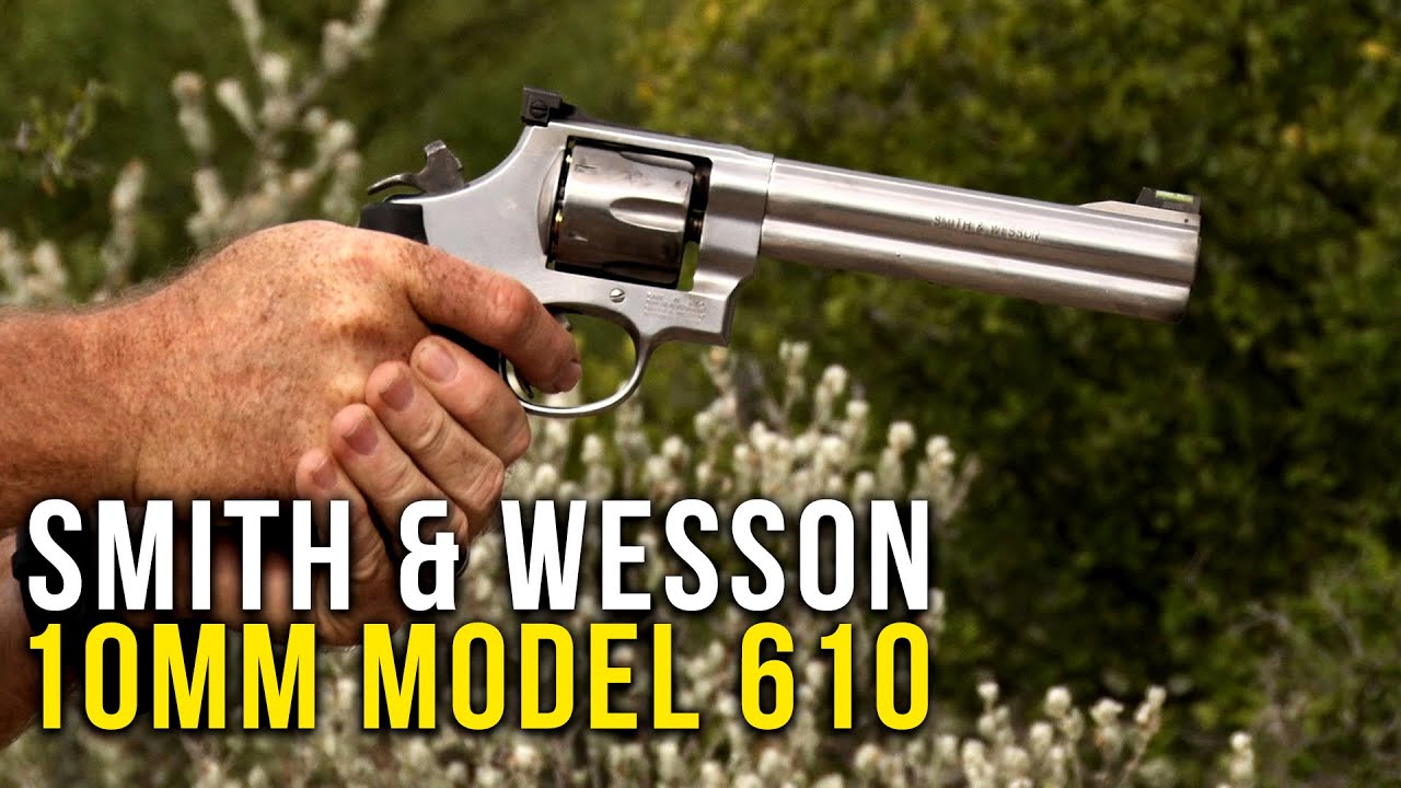 Testing out the S&W Model 610 10mm Revolver