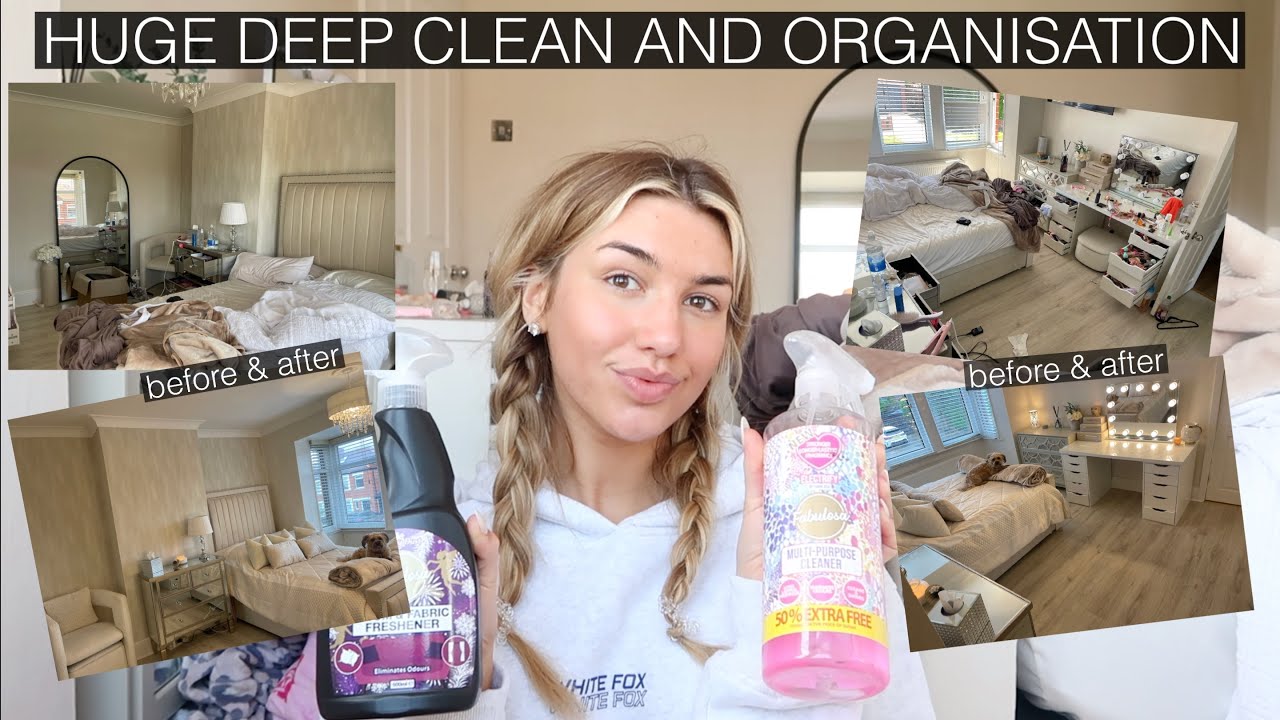 HUGE DEEP CLEAN WITH ME 🩷🧼