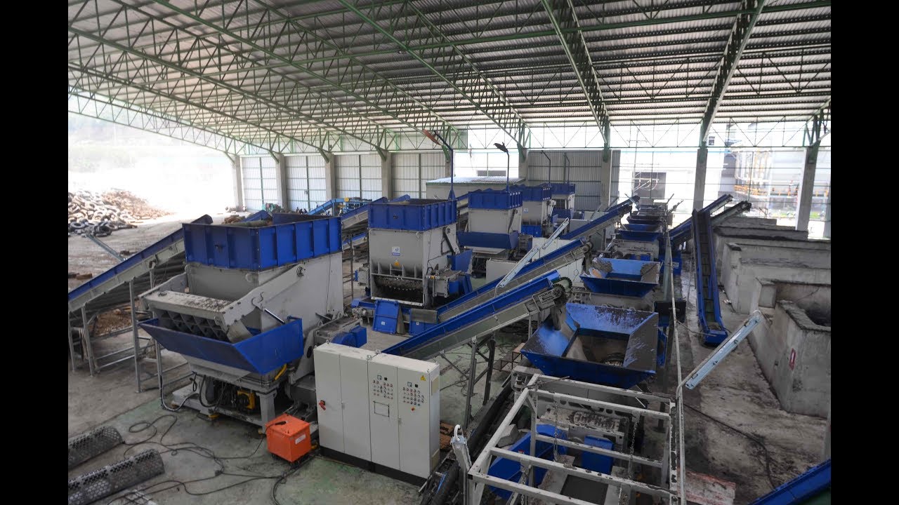 Zerma ZXS & ZTTS tyre shredding line