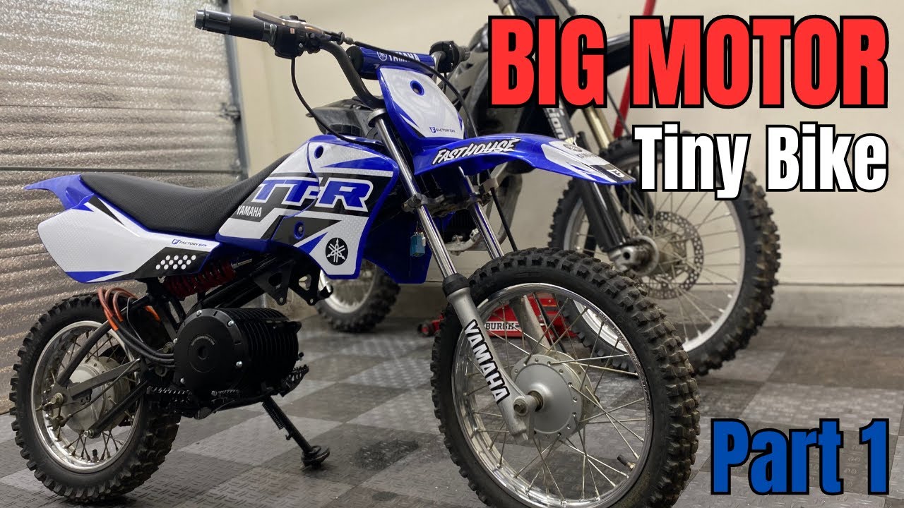 Project TTR-E 72V Yamaha Electric Pit Bike Conversion QS138 Fardriver Part 1