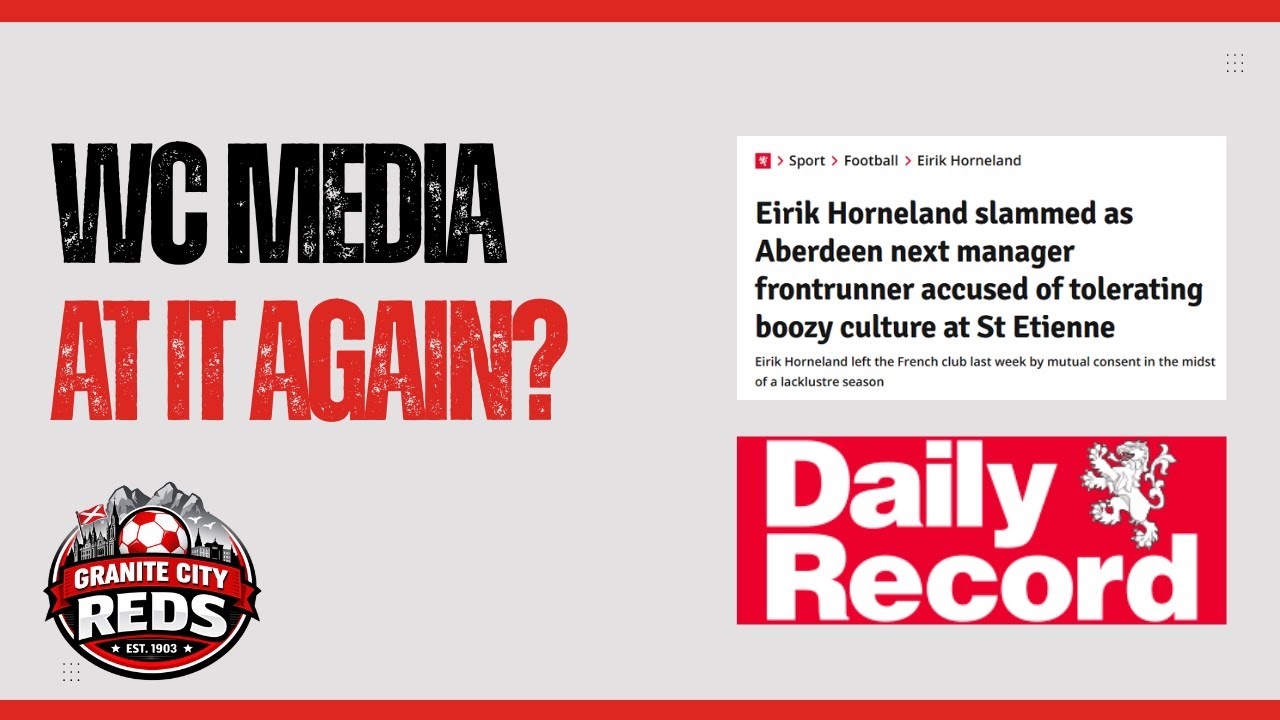 Eirik Horneland SLAMMED as Aberdeen Manager Frontrunner Over ‘Boozy Culture